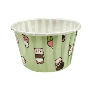 Dondurma Desenli Muffin Cupcake Kalıbı Kek Kapsülü 50'li