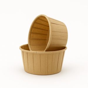 Kraft Muffin Cupcake Kalıbı Kek Kapsülü 50'li