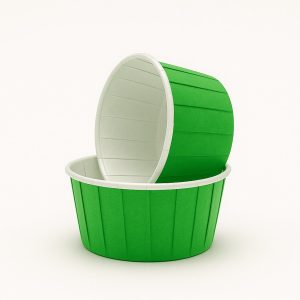 Yeşil Muffin Cupcake Kalıbı Kek Kapsülü 50'li